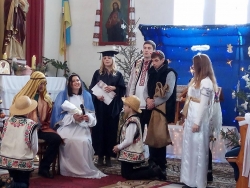 5 лютого 2017 р.Б. об 11:30 Чортківський вертеп спільноти «Подружні зустрічі»